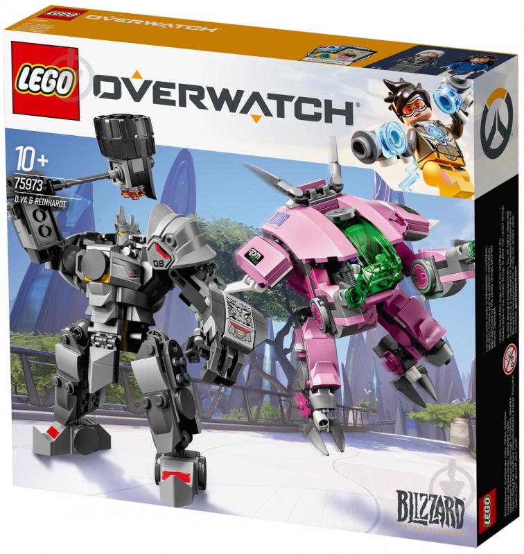 Конструктор LEGO Overwatch D.Va і Рейнгардт 6250955 - фото 3