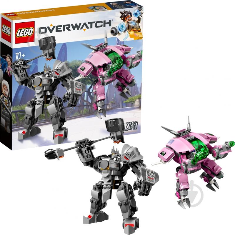 Конструктор LEGO Overwatch D.Va і Рейнгардт 6250955 - фото 5