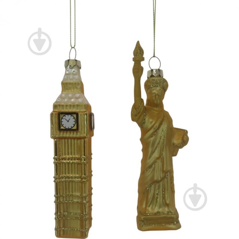 Подвеска WEI DE ARTS Биг Бен / Статуя Свободы WD6082994CD 13 см в ассортименте - фото 1 Подвеска WEI DE ARTS Биг Бен / Статуя Свободы WD6082994CD 13 см в ассортименте - фото 1