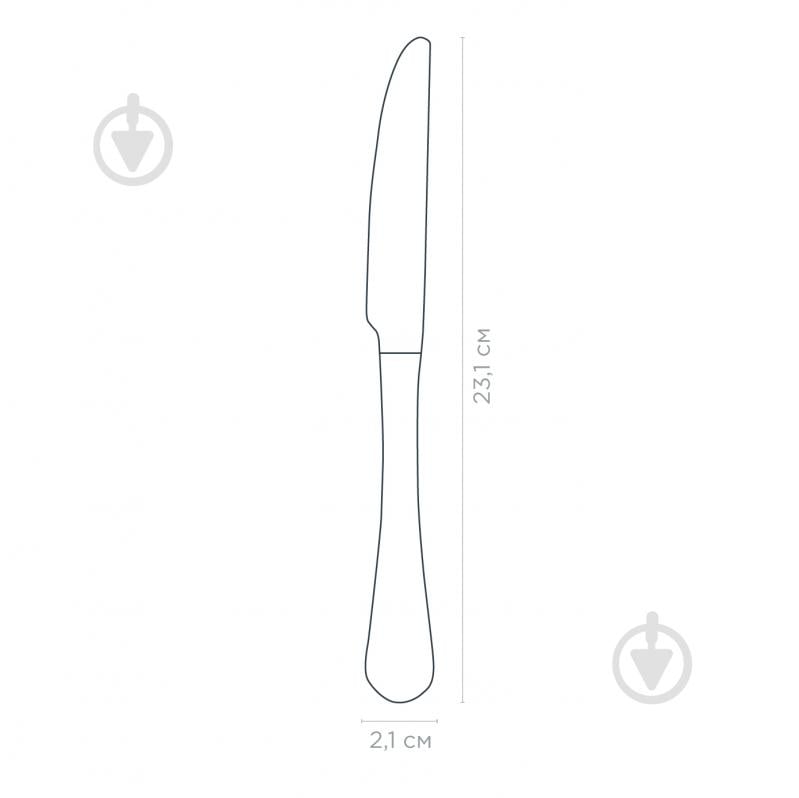 Набір столових ножів Vinzer Palermo 2 шт. 50557 - фото 2 Набір столових ножів Vinzer Palermo 2 шт. 50557 - фото 2