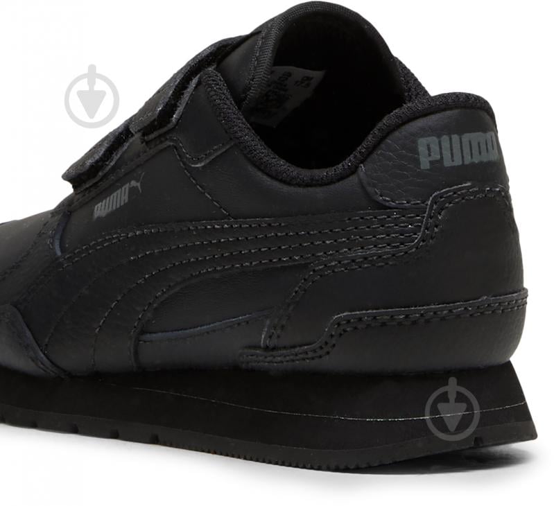 Кроссовки для мальчиков демисезонные Puma ST RUNNER V4 L V PS 39973701 р.34,5 черные - фото 4