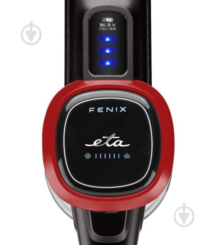 Пилосос акумуляторний ETA Fenix 2233 90000 grey/red - фото 7