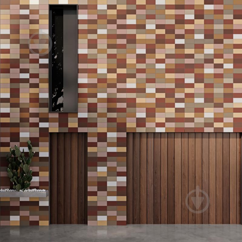 Плитка Ceramica Ribesalbes Croma Carbon 10х20 см - фото 2