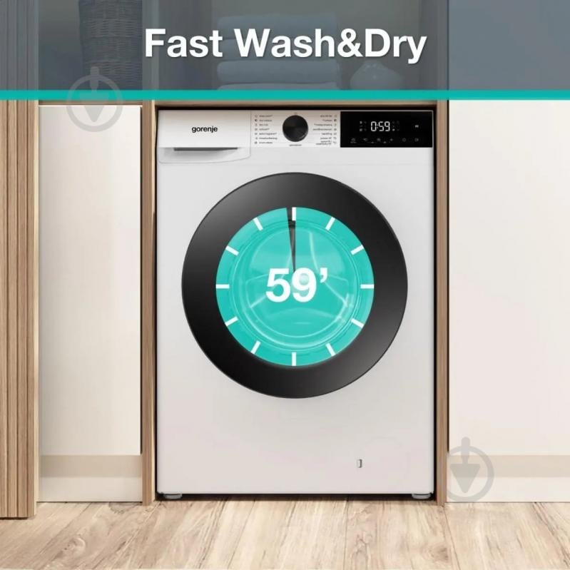 Стиральная машина с сушкой Gorenje WDG2P854A3D2 - фото 7