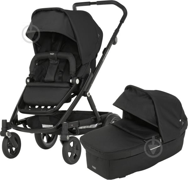 Коляска универсальная 2 в 1 Britax Go Next Black Ink - фото 1