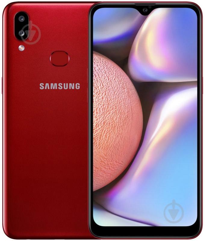 Смартфон Samsung Galaxy A10s Duos 2/32GB red (SM-A107FZRDSEK) - фото 1 Смартфон Samsung Galaxy A10s Duos 2/32GB red (SM-A107FZRDSEK) - фото 1