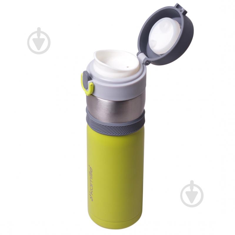 Термочашка Kamille KM-2014-GR 400 мл - фото 3