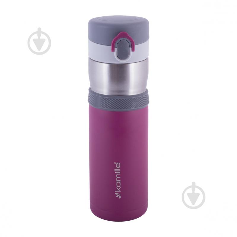 Термочашка Kamille KM-2014-RD (400 мл) - фото 1