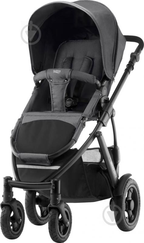 Коляска прогулочная Britax Smile 2 Black Denim - фото 1