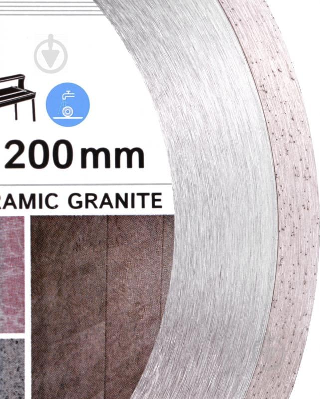 Диск алмазний відрізний Distar Bestseller Ceramic granite 200x1,7x25,4 113 201 38 015 - фото 4