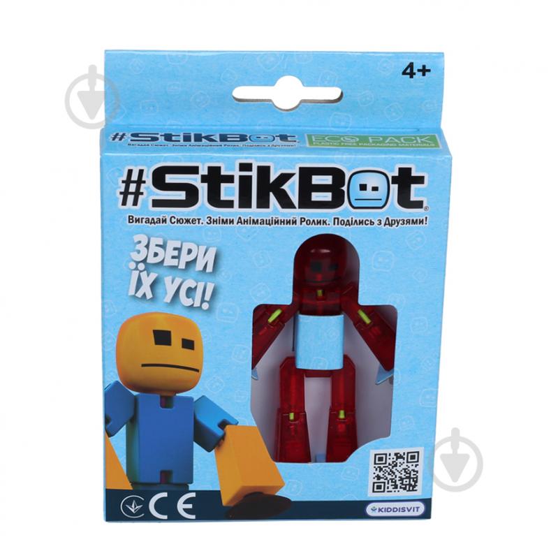 Ігрова фігурка Stikbot для анімаційної творчості (червоний) TST616-23UAKDR - фото 1