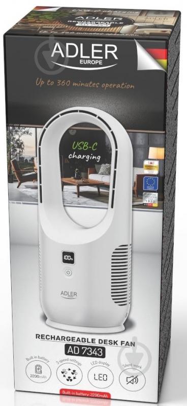 Вентилятор настольный Adler AD7343 - фото 9