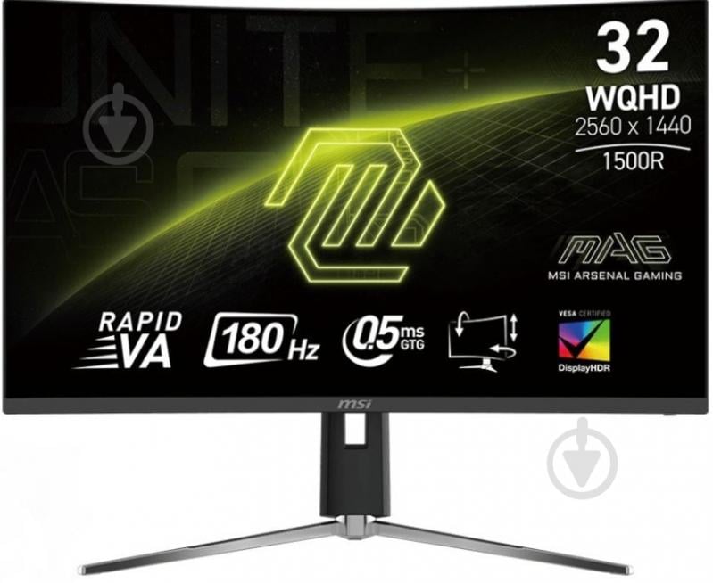 Монитор MSI MAG 32CQ6PF 31,5" (9S6-3DC94M-010) - фото 1 Монитор MSI MAG 32CQ6PF 31,5" (9S6-3DC94M-010) - фото 1