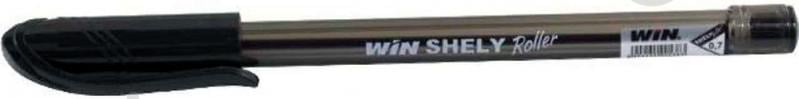 Ручка масляная WIN Shelly черная 0.7мм 01010329 - фото 1