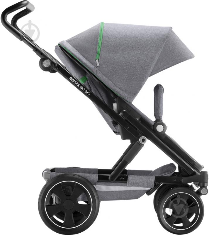 Коляска прогулочная Britax GO BIG 2 Dynamic Grey/Black 2000027974 - фото 5