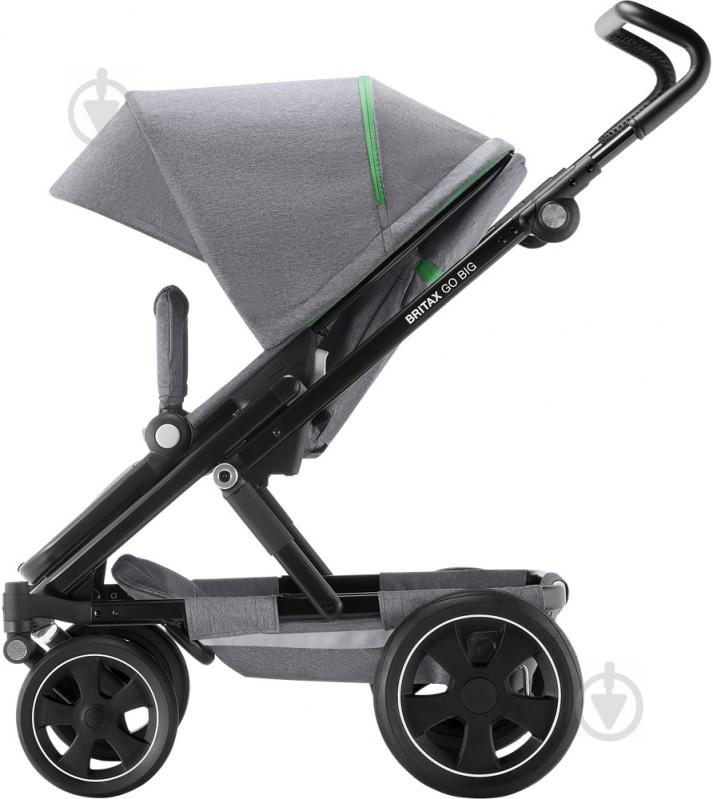 Коляска прогулочная Britax GO BIG 2 Dynamic Grey/Black 2000027974 - фото 4