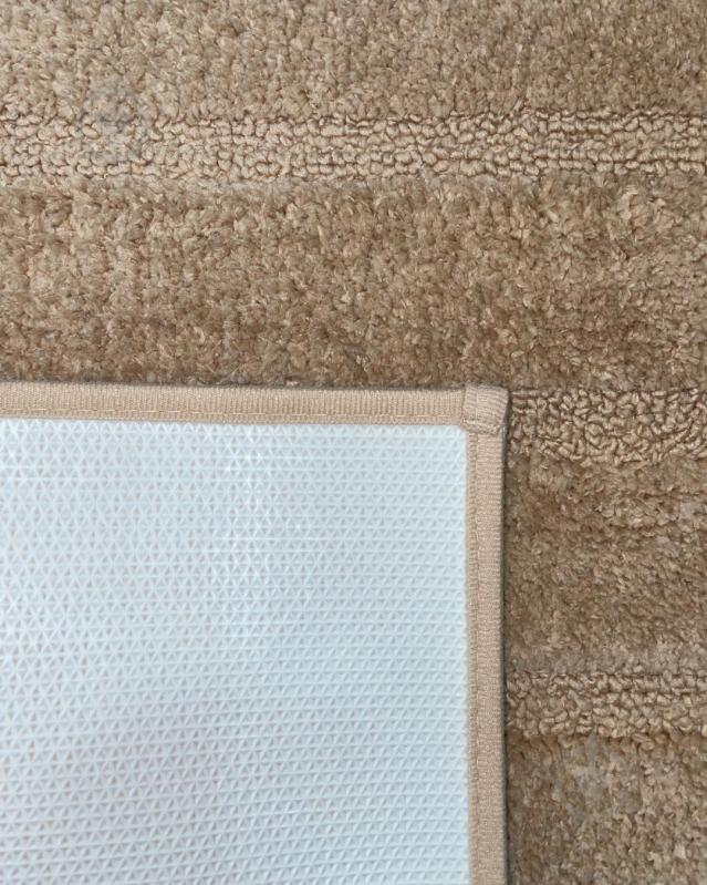 Коврик для пола плюшевый Harmony beige - фото 2 Коврик для пола плюшевый Harmony beige - фото 2
