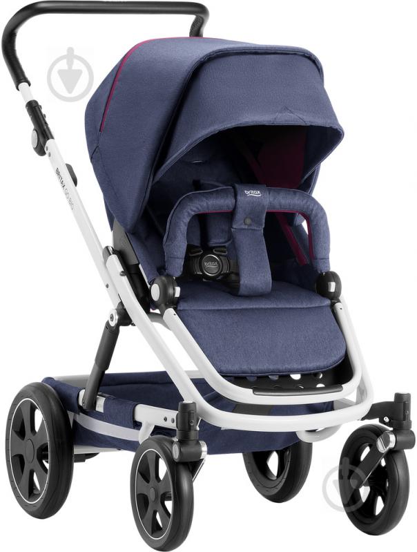 Коляска прогулочная Britax GO BIG 2 Oxford Navy /White 2000027975 - фото 3