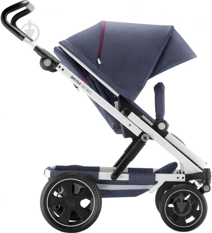 Коляска прогулочная Britax GO BIG 2 Oxford Navy /White 2000027975 - фото 4