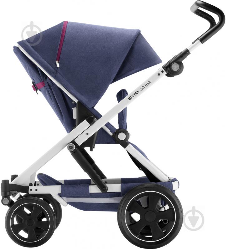 Коляска прогулочная Britax GO BIG 2 Oxford Navy /White 2000027975 - фото 6