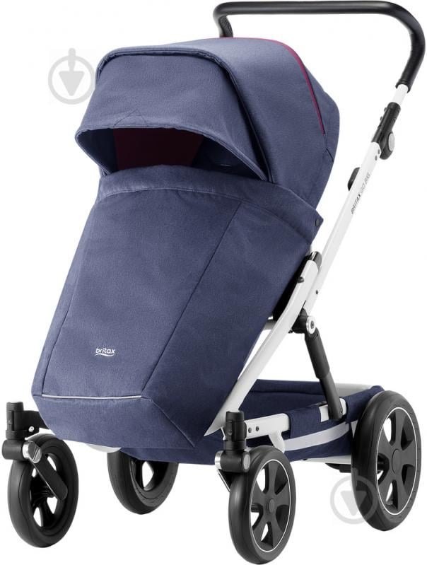 Коляска прогулочная Britax GO BIG 2 Oxford Navy /White 2000027975 - фото 8