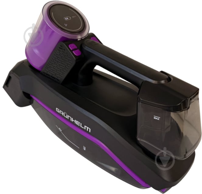 Пылесос моющий Grunhelm GAWVC-06 HBV black/violet - фото 2 Пылесос моющий Grunhelm GAWVC-06 HBV black/violet - фото 2