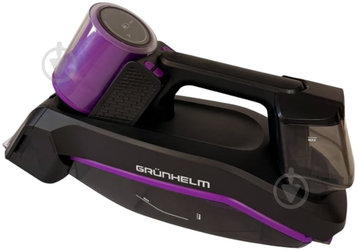 Пылесос моющий Grunhelm GAWVC-06 HBV black/violet - фото 8 Пылесос моющий Grunhelm GAWVC-06 HBV black/violet - фото 8