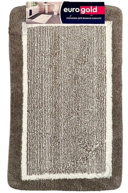 Коврик для ванной комнаты Eurogold 50х80 см - фото 1