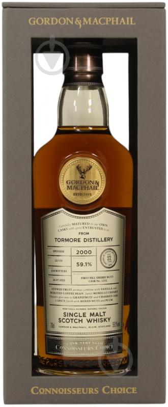 Виски Gordon & MacPhail Tormore Connoisseurs Choice 2000 0,7 л - фото 1