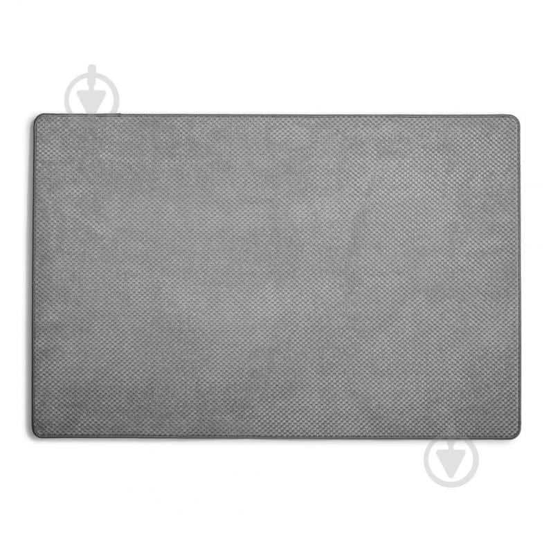 Коврик Dariana Шелл 45x75 см серый - фото 1