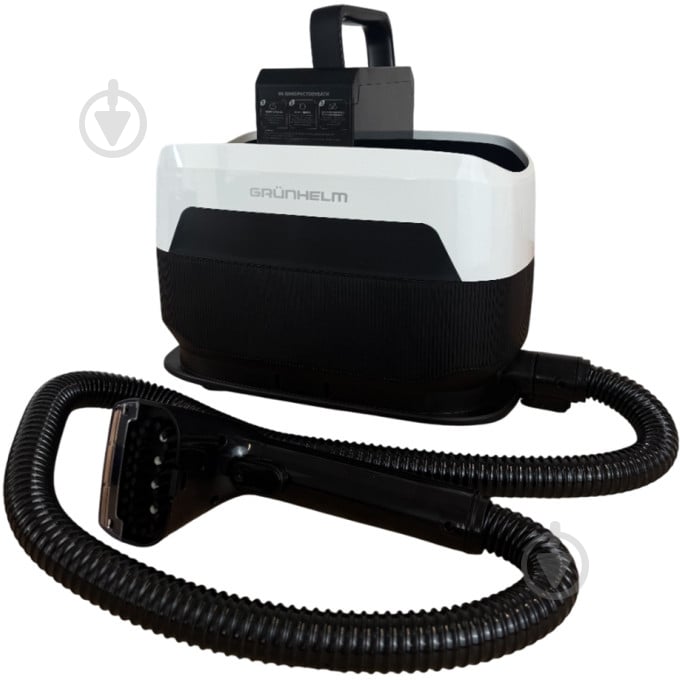 Пилосос миючий Grunhelm з парою GSWVC-08 HBW black/white - фото 7