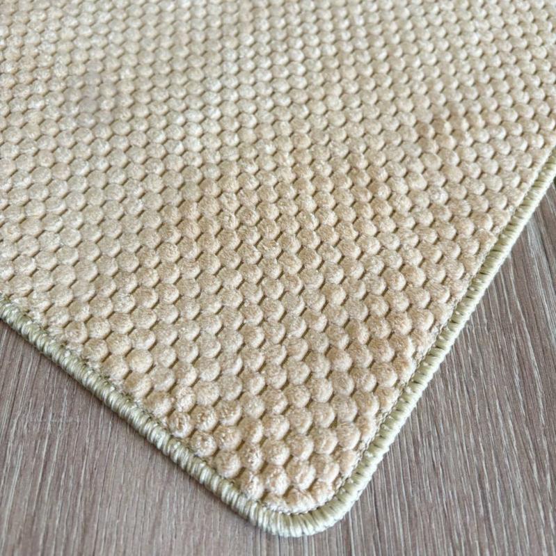 Коврик Dariana Шелл 45x75 см песочный - фото 2 Коврик Dariana Шелл 45x75 см песочный - фото 2