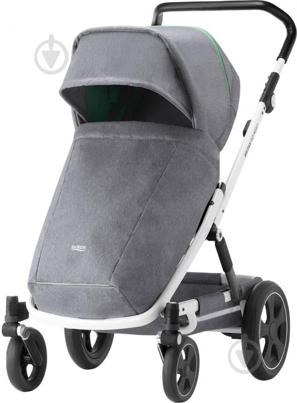 Коляска универсальная 2 в 1 Britax GO NEXT 2 Dynamic Grey/White 2000027971 - фото 10