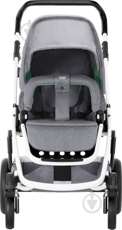 Коляска универсальная 2 в 1 Britax GO NEXT 2 Dynamic Grey/White 2000027971 - фото 4