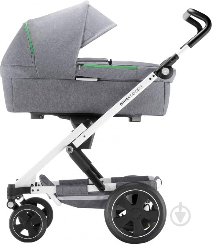 Коляска универсальная 2 в 1 Britax GO NEXT 2 Dynamic Grey/White 2000027971 - фото 5