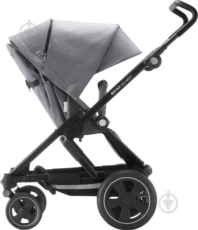 Коляска універсальна 2 в 1 Britax GO NEXT 2 Grey Melange/Black 2000029406 - фото 5