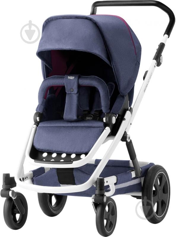 Коляска універсальна 2 в 1 Britax GO NEXT 2 Oxford Navy/White 2000027972 - фото 2