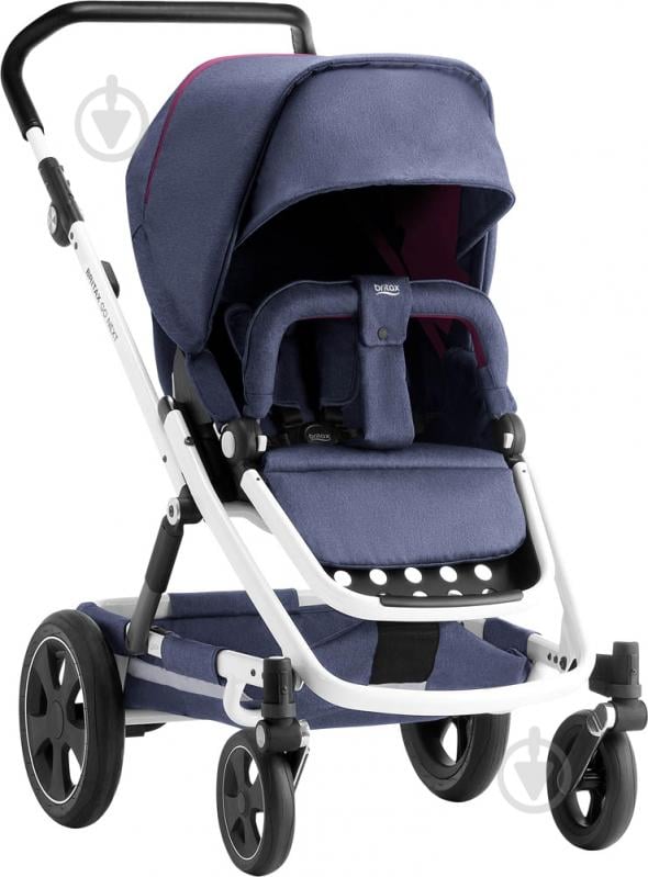 Коляска універсальна 2 в 1 Britax GO NEXT 2 Oxford Navy/White 2000027972 - фото 3