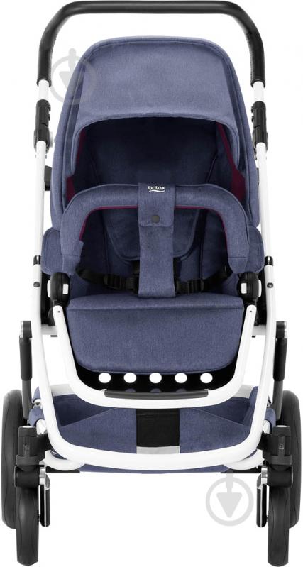 Коляска універсальна 2 в 1 Britax GO NEXT 2 Oxford Navy/White 2000027972 - фото 4