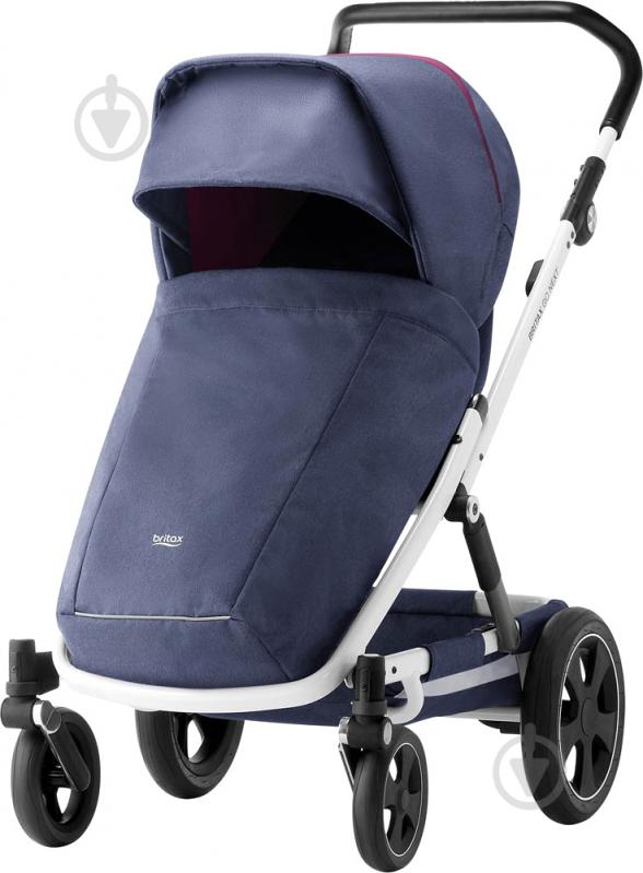 Коляска універсальна 2 в 1 Britax GO NEXT 2 Oxford Navy/White 2000027972 - фото 10