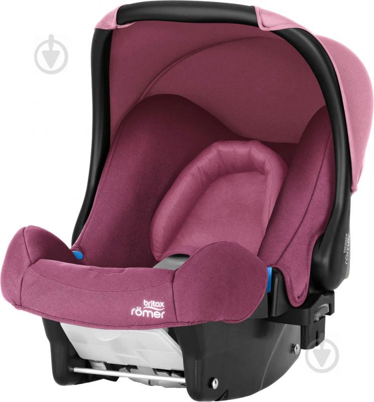 Автокрісло Britax-Romer Baby-Safe Wine Rose темно-рожевий 2000027813 - фото 1