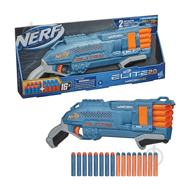 Бластер Hasbro Nerf Elite 2.0 Warden E9959 - фото 3