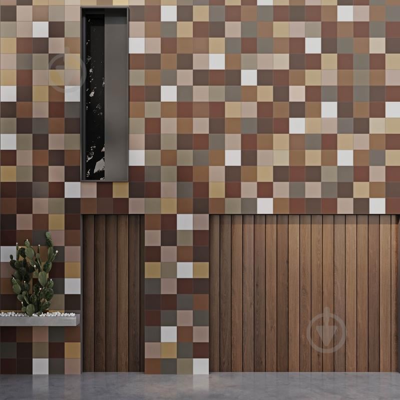 Плитка Ceramica Ribesalbes Croma Leather 20х20 см - фото 2