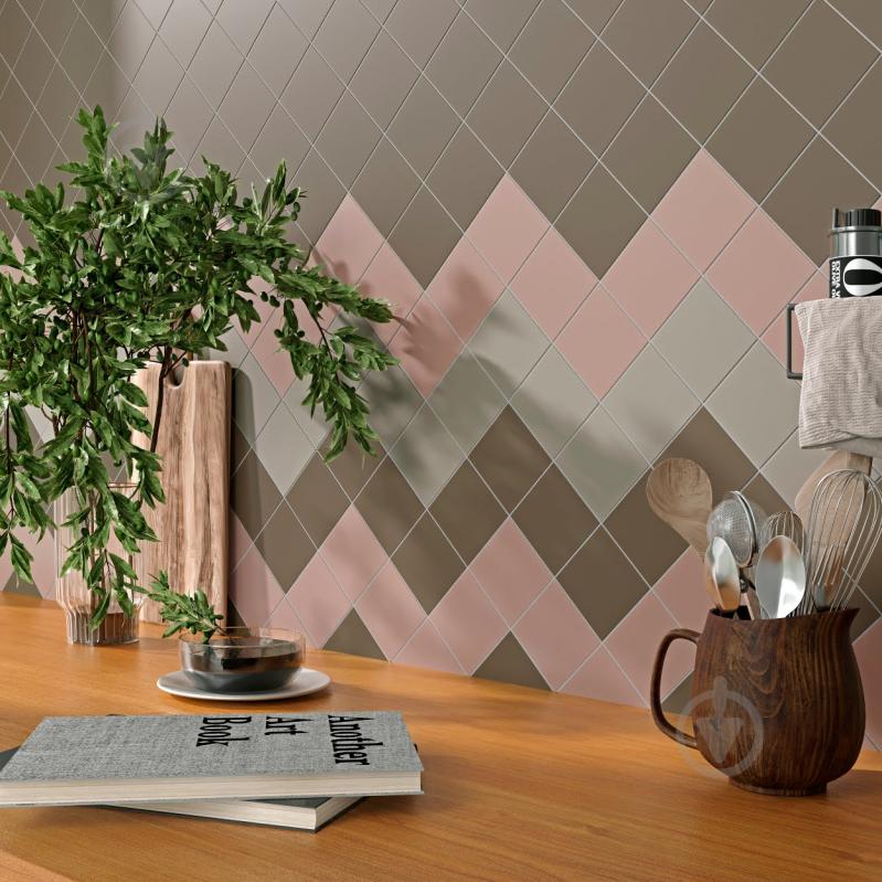 Плитка Ceramica Ribesalbes Croma Carbon Precorte 10х20 см - фото 2