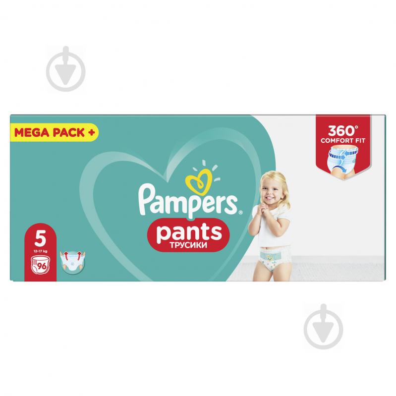 Підгузки-трусики Pampers 5 12-17 кг 96 шт. - фото 2