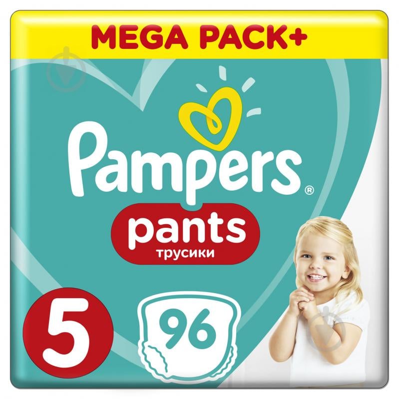 Підгузки-трусики Pampers 5 12-17 кг 96 шт. - фото 1