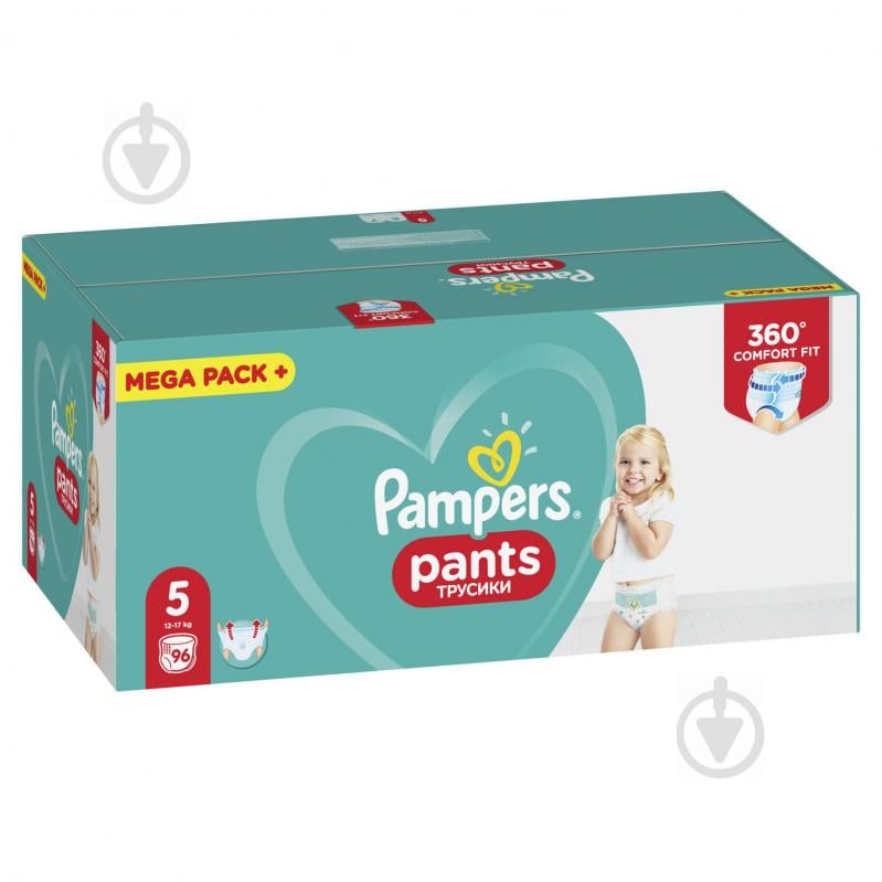 Підгузки-трусики Pampers 5 12-17 кг 96 шт. - фото 3