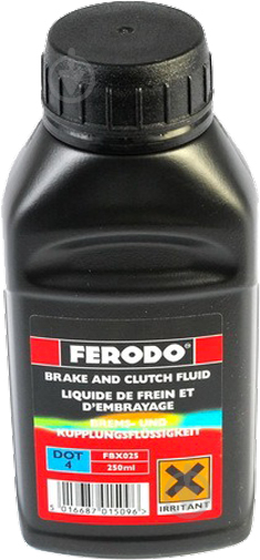 Тормозная жидкость FERODO DOT-4 0,25 л (FBX025A) - фото 1