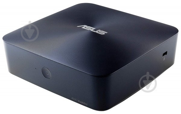 Неттоп Asus UN65H-M342M (90MS00S1-M03420) VivoMini blue - фото 1