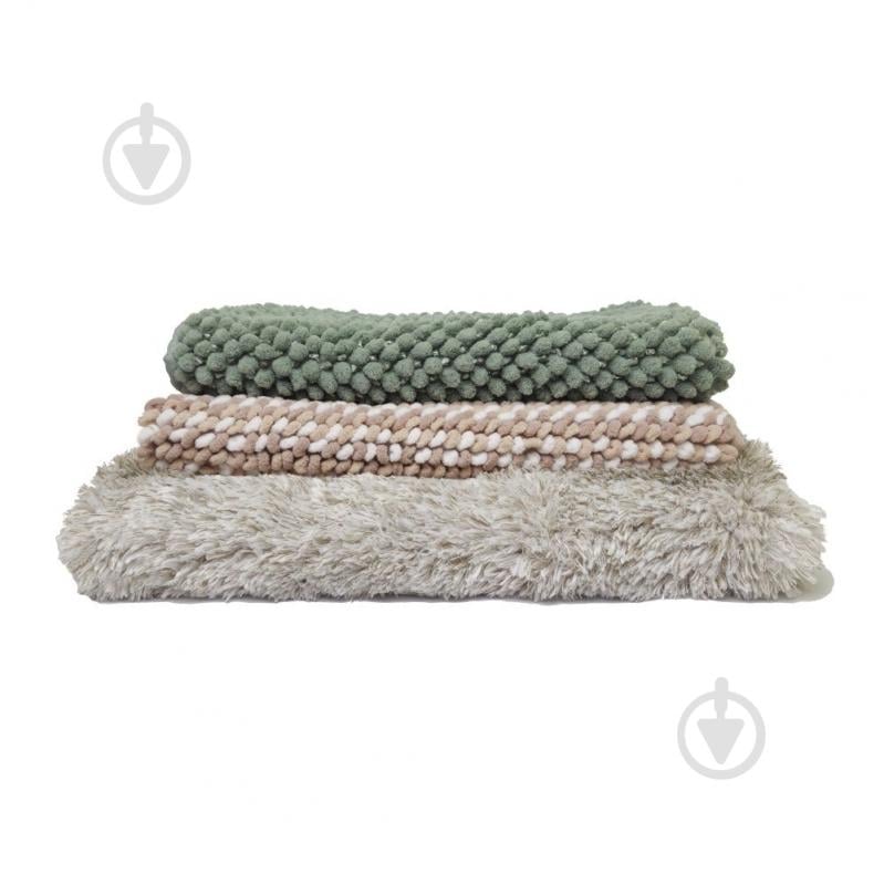 Набор ковриков Dariana Pearl 60x90 см беж + Мелоди 55х80 беж + Ананас 80х55 нефрит - фото 2 Набор ковриков Dariana Pearl 60x90 см беж + Мелоди 55х80 беж + Ананас 80х55 нефрит - фото 2